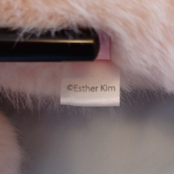 2010s Esther Kim 24" Pink Esther Bunny Plush Doll estherlovesyou - Picture 3 of 14